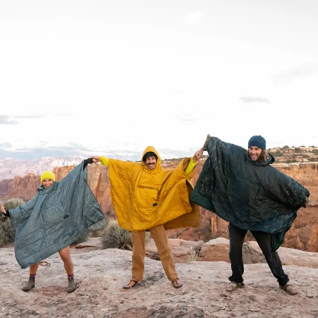 Poncho Thermarest Honcho Poncho BlackForestPrin 