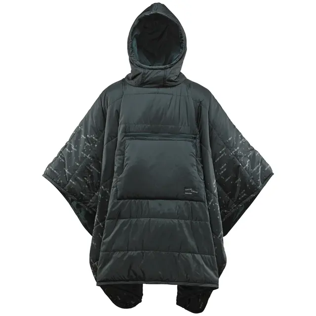 Poncho Thermarest Honcho Poncho BlackForestPrin 