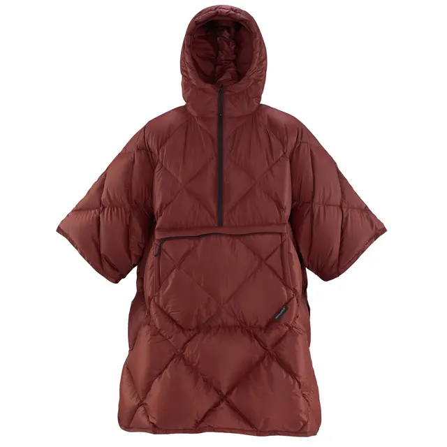 Poncho Thermarest Honcho Poncho Down Burgundy 