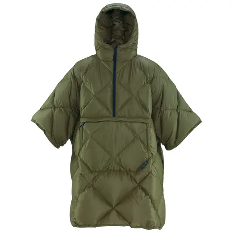 Poncho Thermarest Honcho Poncho Down DarkOlive