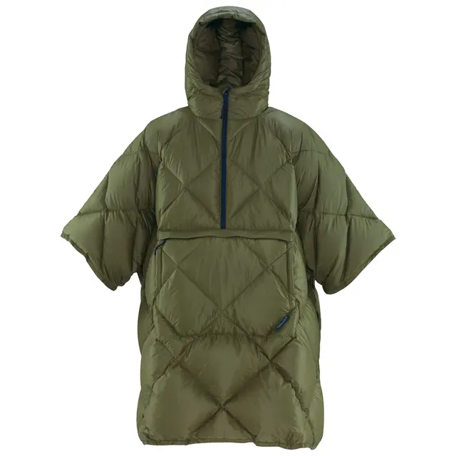 Poncho Thermarest Honcho Poncho Down DarkOlive 